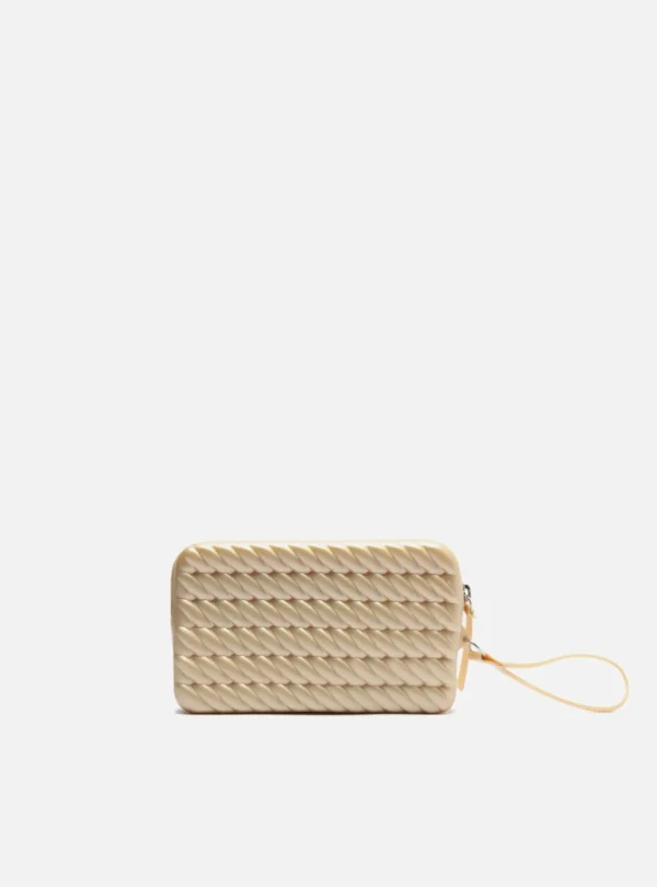 Clutch Dourada Metalizada Alça Marrocos - Imagem 2