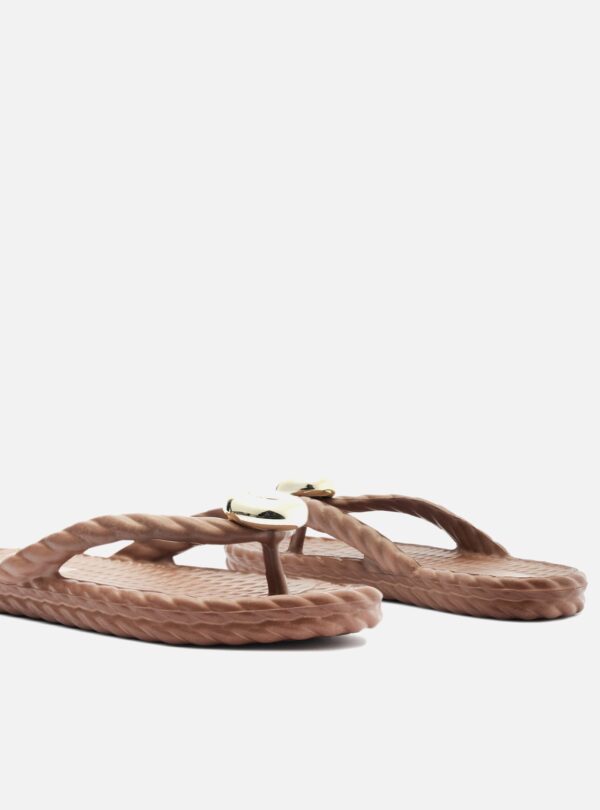 Chinelo de Dedo Marrom Marrocos Brizza - Imagem 4