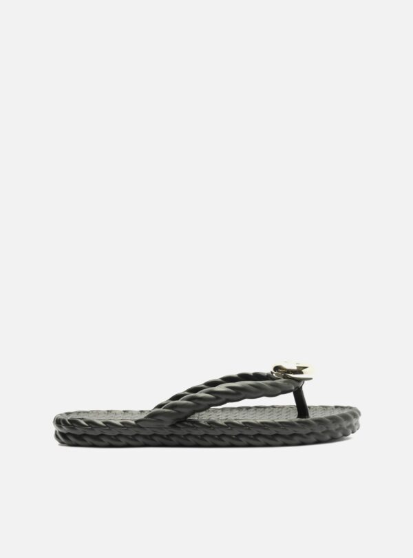 Chinelo de Dedo Preto Marrocos Brizza - Imagem 3