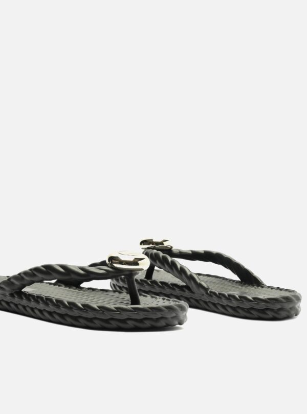 Chinelo de Dedo Preto Marrocos Brizza - Imagem 4