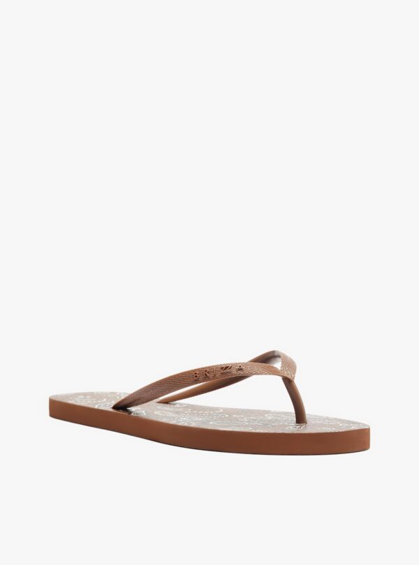 Chinelo de Dedo Marrom Paisley Brizza - Imagem 2