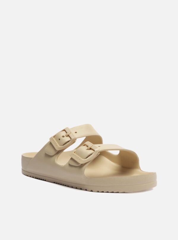 Slide Off-white Flatform Tiras Brizza - Imagem 2