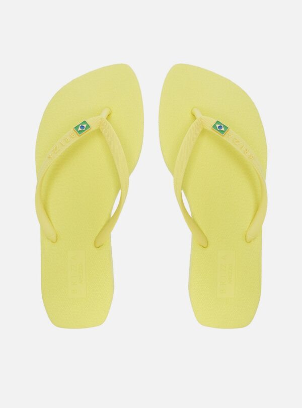 Chinelo de Dedo Amarelo Flash Brazilcore