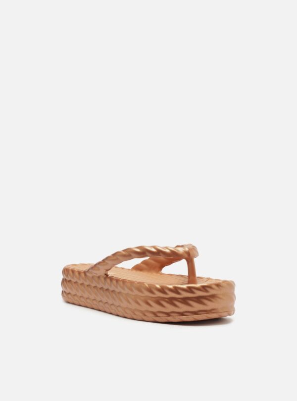 Sandália Marrom Flatform Marrocos Mid - Imagem 2