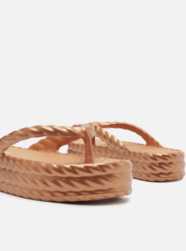 Sandália Marrom Flatform Marrocos Mid - Imagem 4