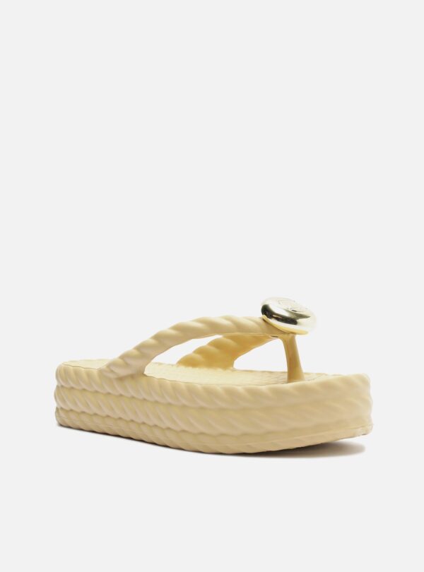 Sandália Off-white Flatform Marrocos Mid - Imagem 2