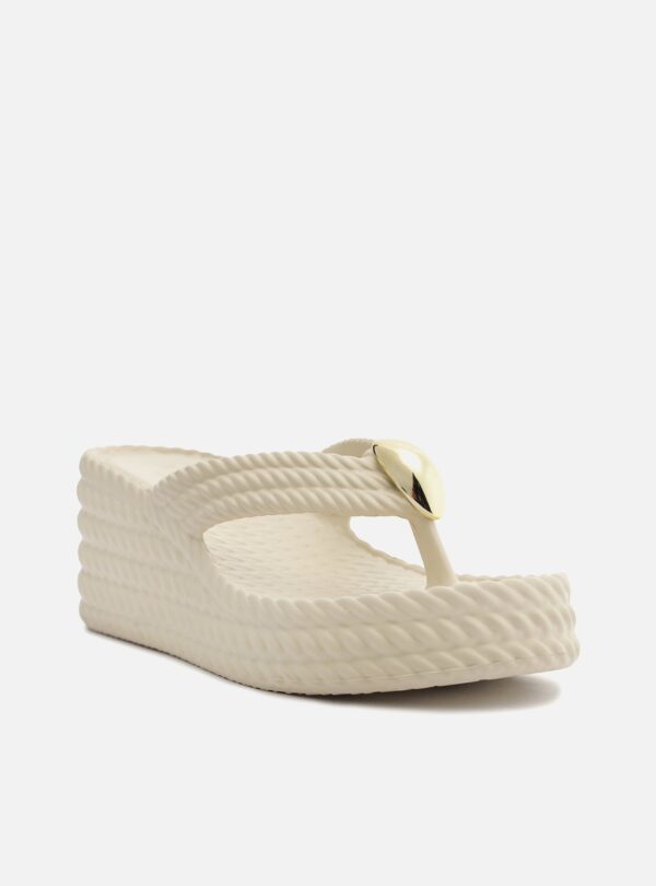 Sandália Branca Flatform Marrocos Sun - Imagem 2