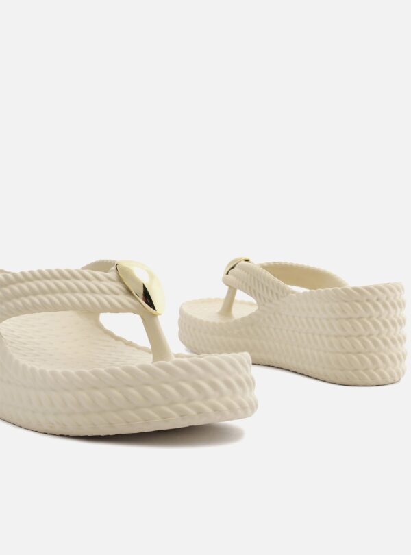Sandália Branca Flatform Marrocos Sun - Imagem 4