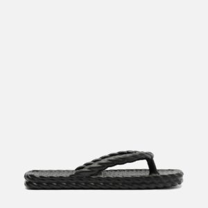 Chinelo de Dedo Preto Marrocos Brizza