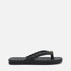Chinelo de Dedo Preto Marrocos Brizza