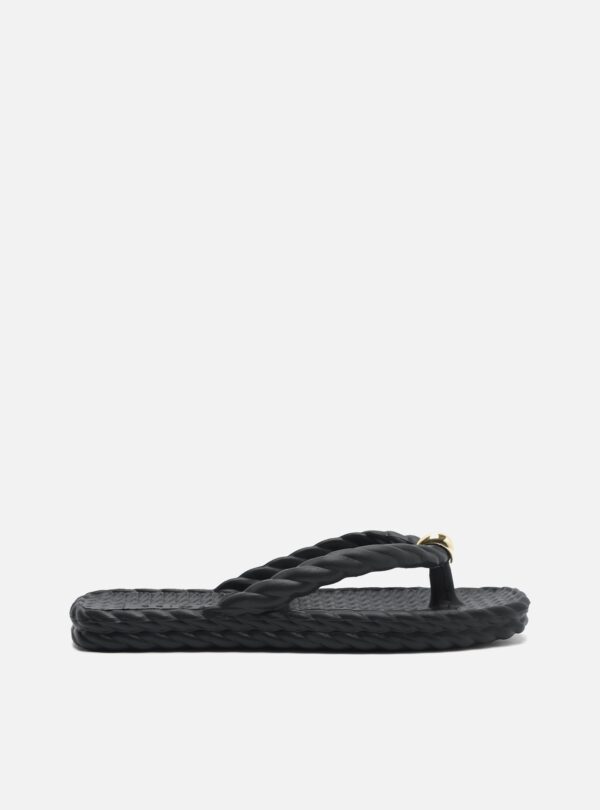 Chinelo de Dedo Preto Marrocos Brizza
