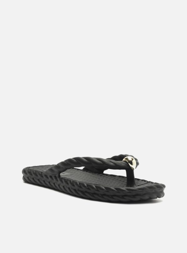 Chinelo de Dedo Preto Marrocos Brizza - Imagem 2