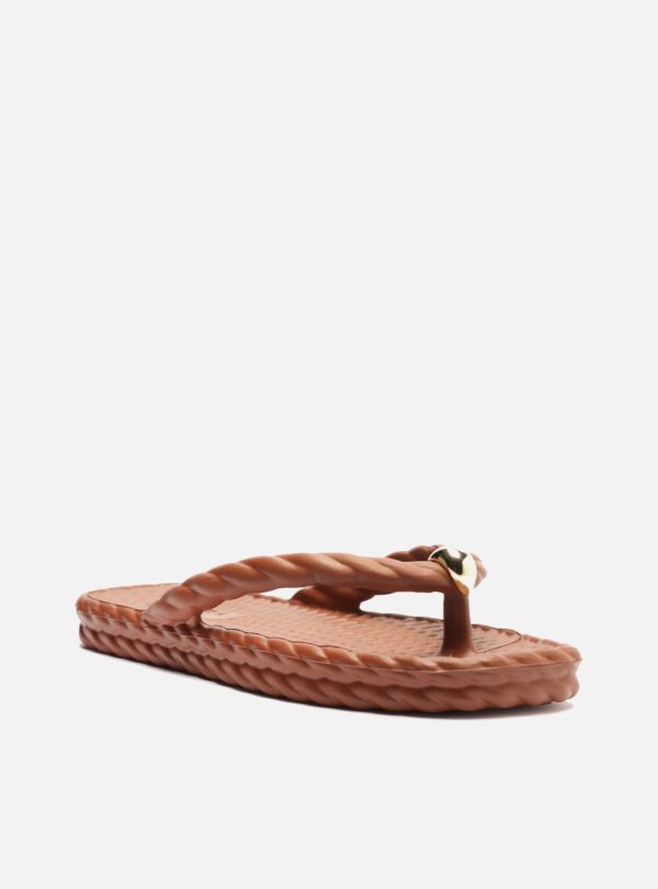 Chinelo de Dedo Marrom Marrocos Brizza - Imagem 2