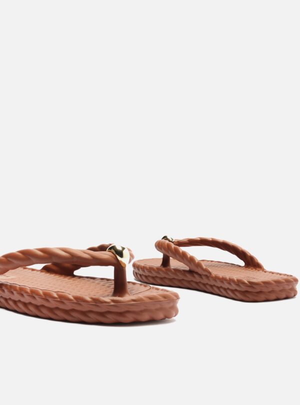 Chinelo de Dedo Marrom Marrocos Brizza - Imagem 4