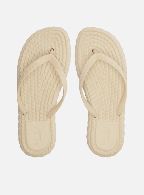 Chinelo de Dedo Branco Marrocos Flip Flop - Imagem 3
