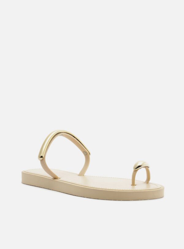 Sandália Rasteira Off-white Brizza - Imagem 4