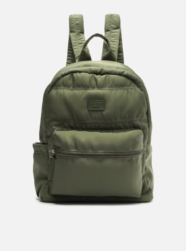 Mochila Verde Nylon Grande Sporty Brizza