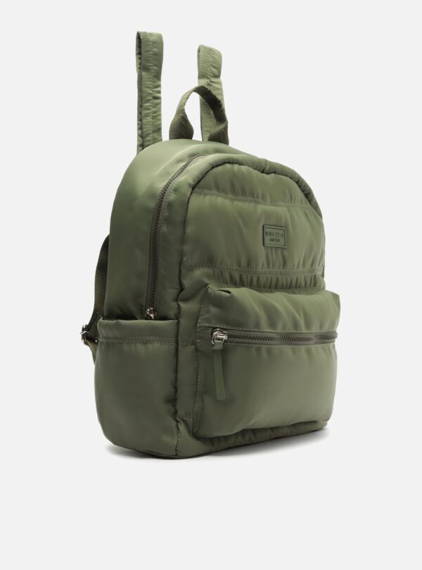 Mochila Verde Nylon Grande Sporty Brizza - Imagem 5